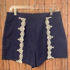 Lace shorts